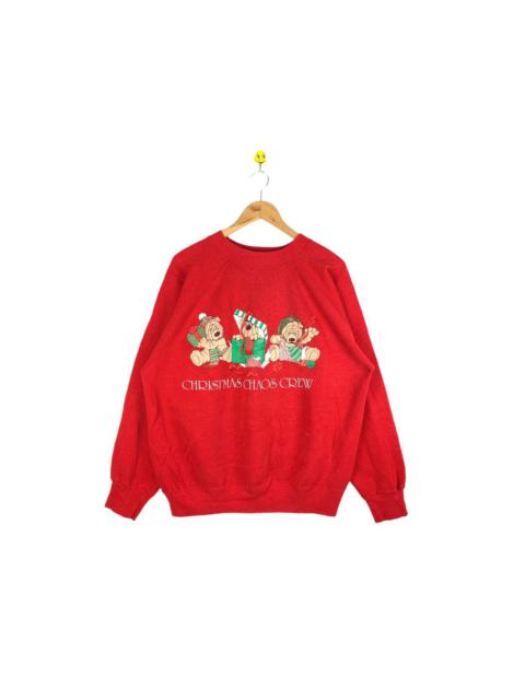 Other Designers Vintage ultra Christmas Sweatshirt Snow Art Nice design