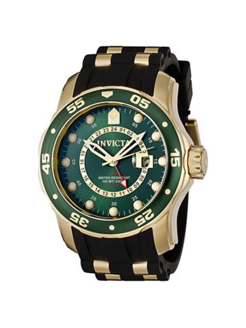 Other Designers Invicta Men's Pro Diver Watch with Black Polyurethane Bracelet 6994