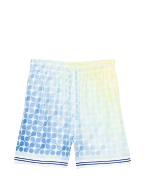 CASABLANCA Casablanca Men Patterned Stretch Shorts