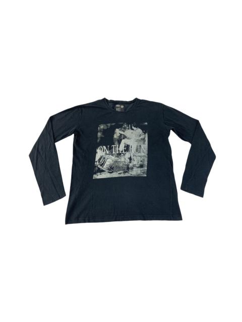 Other Designers Hype - Hype PPFM On The Run Big Box Graphic Logo Tee