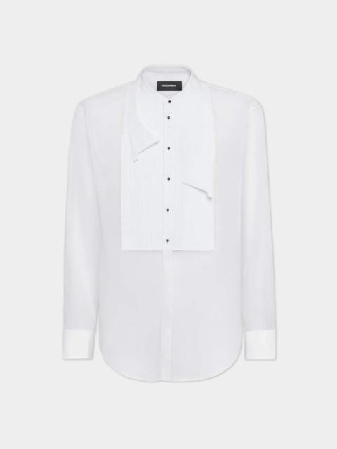DSQUARED2 BOWTIE DROPPED SHOULDER SHIRT