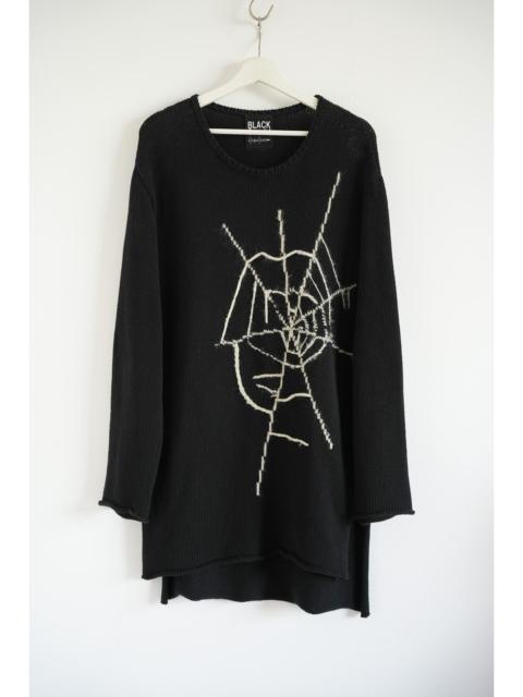 Yohji Yamamoto Yohji Yamamoto 18AW spider web knit sweater