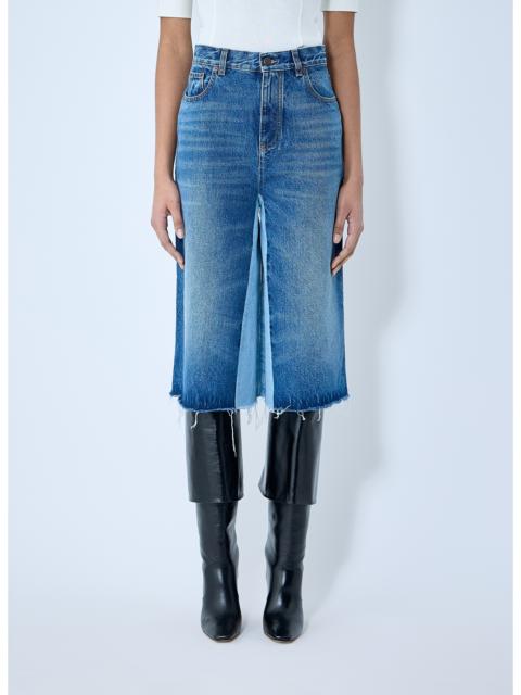 Chloé Chloé Women Contrast Denim Shorts