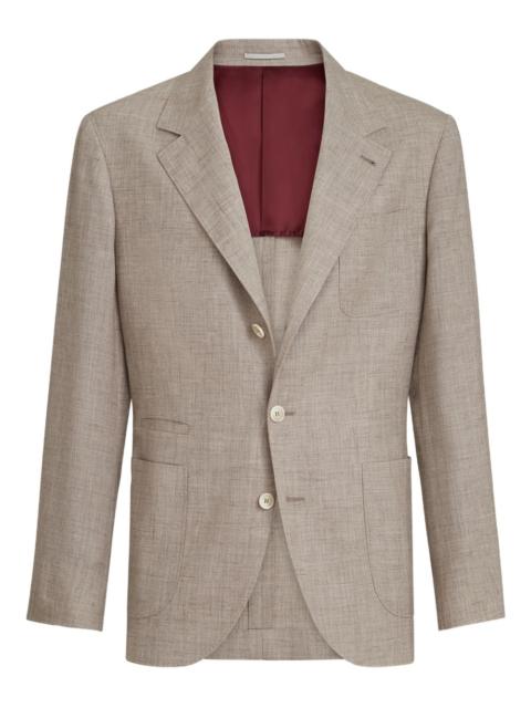 Brunello Cucinelli patch-pocket blazer