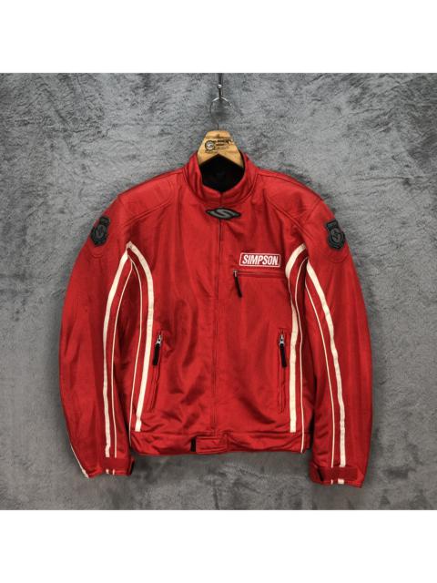 Other Designers The Simpsons - VINTAGE SIMPSON BIG LOGO MOTO JACKET #5887-212