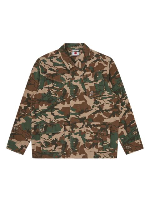 ICECREAM RUNNING DOG WOODLAND CAMO FIELD JACKET
