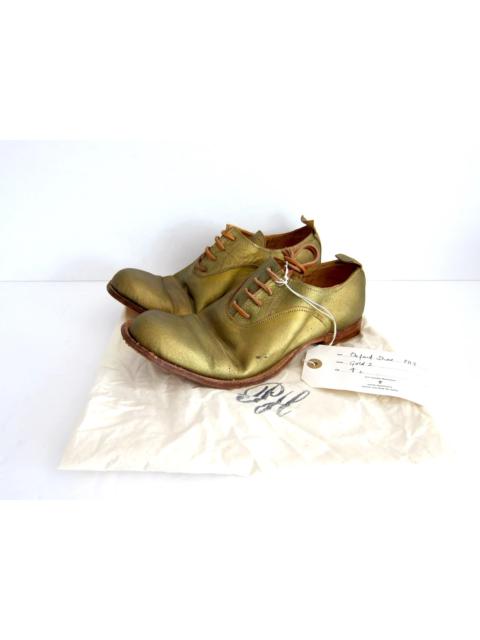 Other Designers Paul Harnden Shoemakers - *NEW* GOLD 2 LEATHER LACED OXFORDS