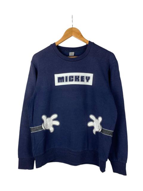 Other Designers Vintage - Vintage Mickey Hugging Box Logo Sunfaded Sweatshirt