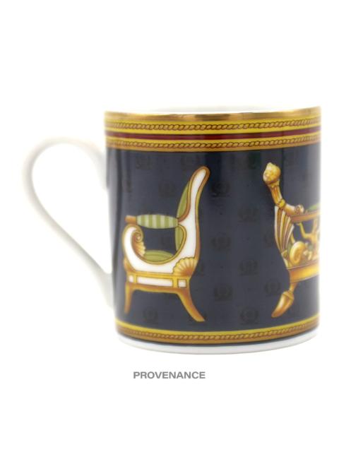 GUCCI Gucci Porcellana Chairs Espresso Cup - Black/Gold