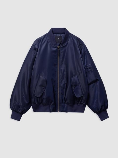 ANINE BING Leon Bomber - Midnight Blue