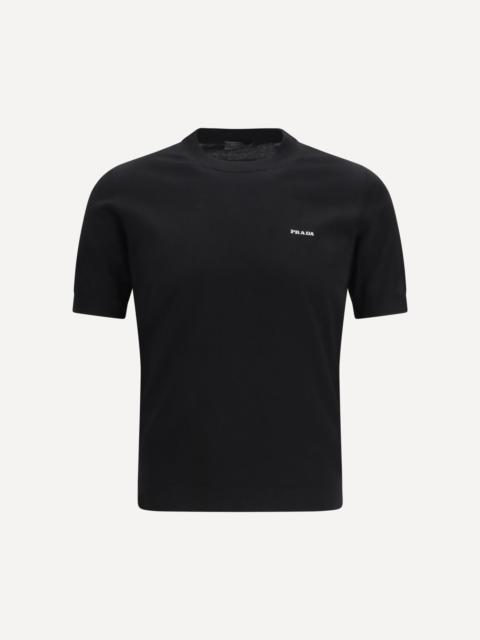 Prada C-Neck Knit in cotton