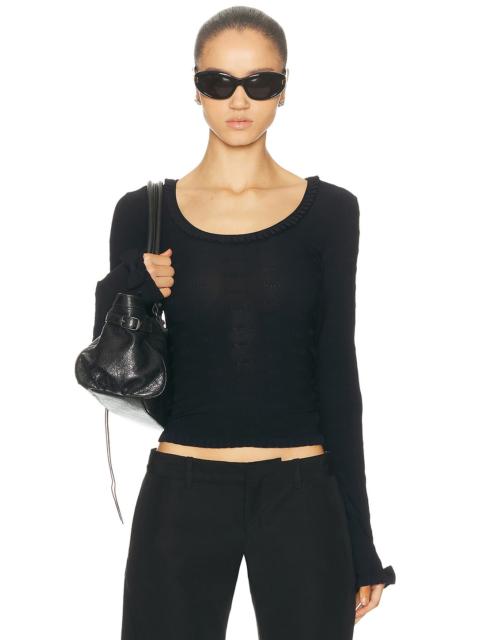 BALENCIAGA Long Sleeve Top