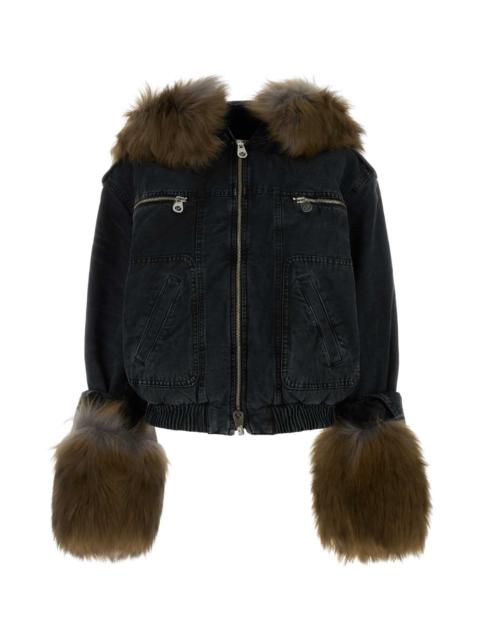 Blumarine Blumarine Women Black Denim Jacket