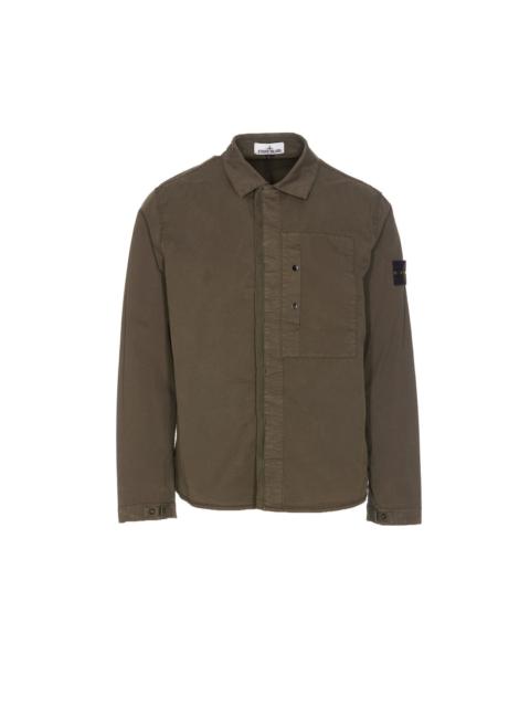 Stone Island Stone Island Men Stretch Tc Logo Shirt