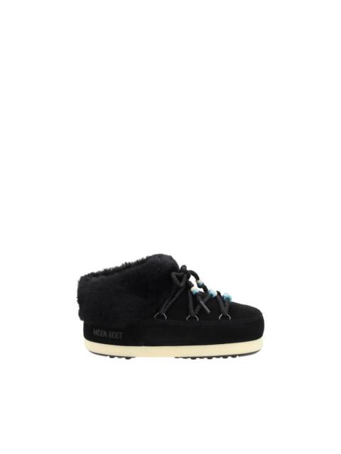 Moon Boot Mule Suede Beads Ankle Boots