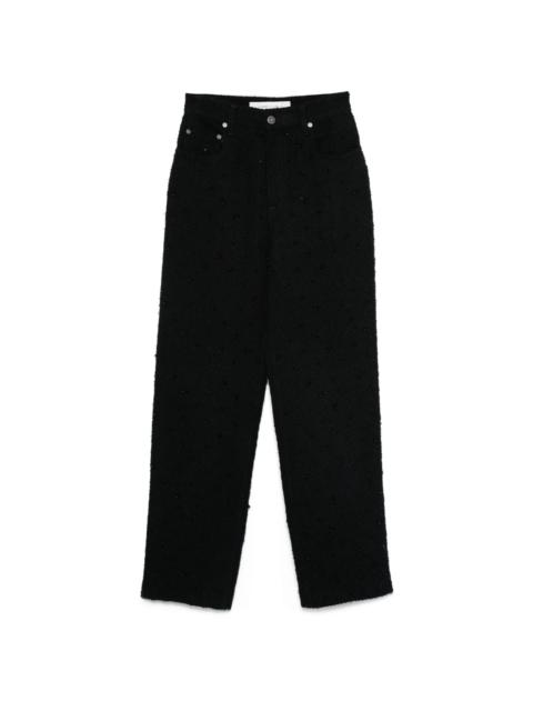 Golden Goose crystal-embellished trousers