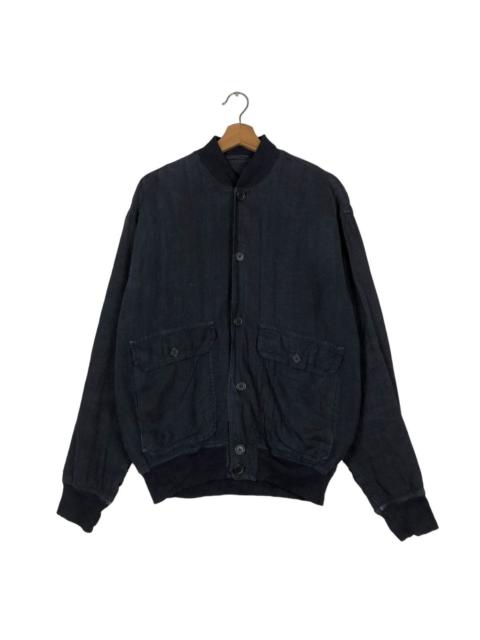 Other Designers 🔥VINTAGE BOMBER BIKER JACKET HUGO BOSS CARGO POCKET