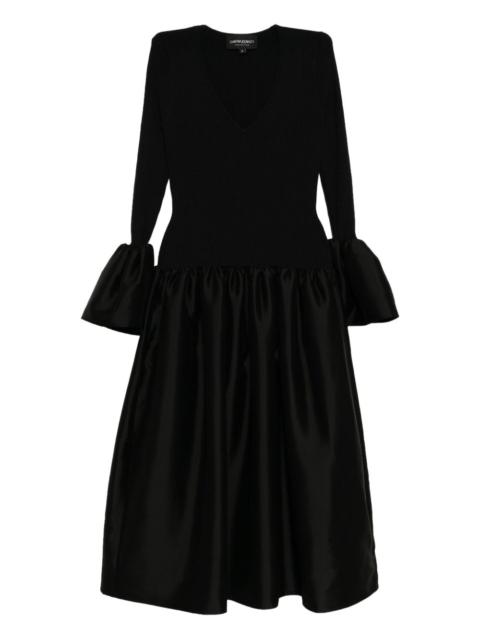 cynthia rowley lace halter dress Blooming - 24S1DR45PL-BLACK color:ls-stratton-flannel-46izfib0dr-030