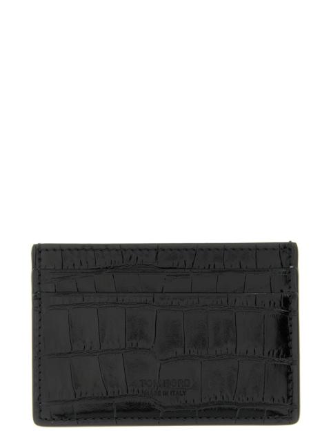 TOM FORD Crocodile card holder