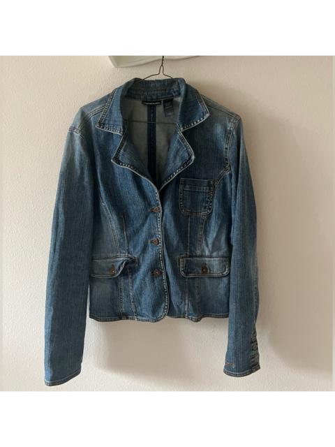 Other Designers DKNY Y2K Blazer Denim Jacket