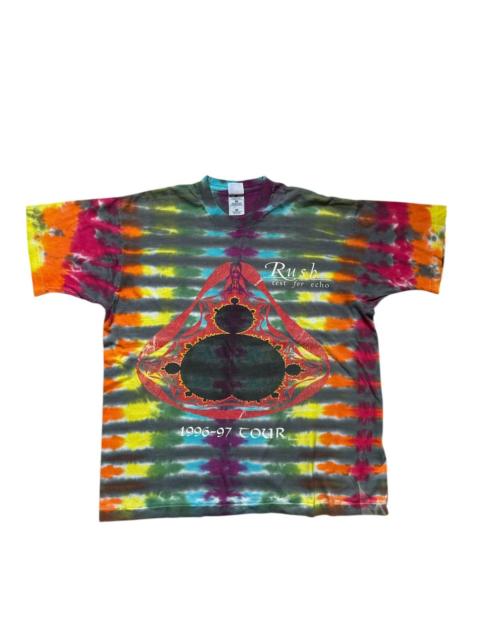 Other Designers VINTAGE 1990s RUSH TEST FOR ECHO 1996-97 TOUR TIE DYE SHIRT