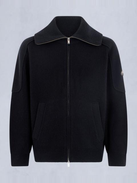 MOOSE KNUCKLES COLSON FULL-ZIP SWEATER