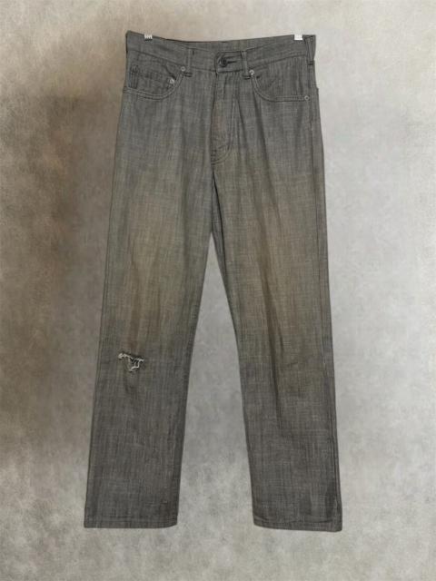 Other Designers Archival Clothing - General Research distressed rusty denim pants
