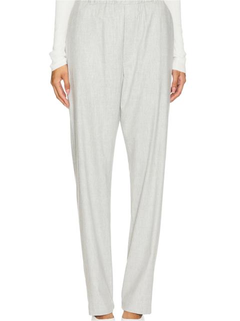 Enza Costa Wool Suiting Pull On Trouser