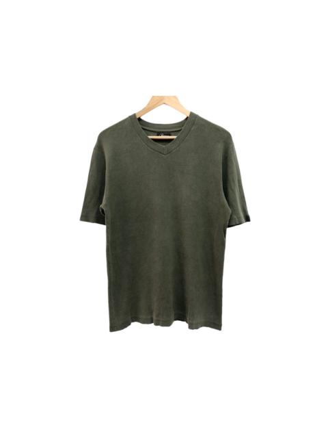 Stone Island RARE 🔥 OLIVE GREEN MILITARY INSPIRED V NECK THERMAL COTTON