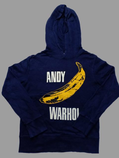 Other Designers Andy Warhol - Hype! ANDY WARHOL Hoodie Velvet Underground Cover