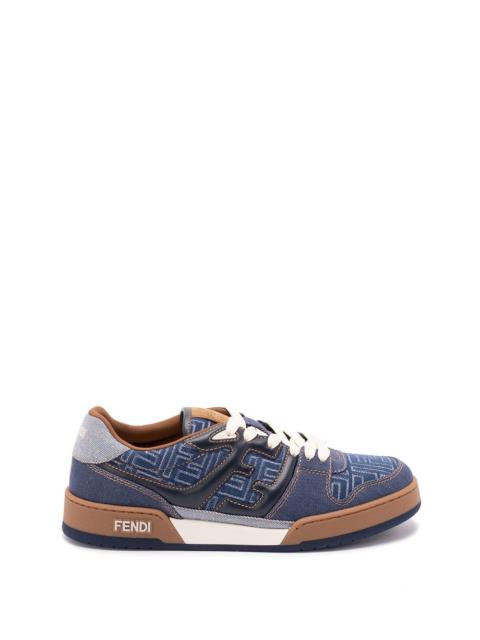 Fendi Men `Fendi Match` Denim Sneakers
