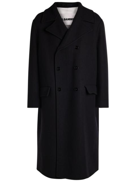 Jil Sander Jil Sander Double-breasted Wool Coat