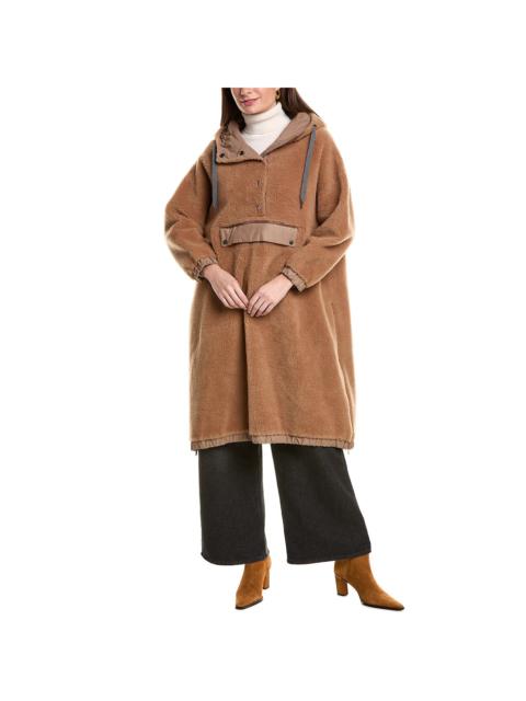 Brunello Cucinelli Brunello Cucinelli Wool & Cashmere-Blend Fleece Pullover