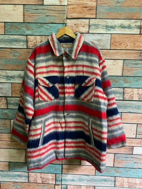 Other Designers Vintage - Graford Wool Jacket - Navajo-Style Blanket Stripe - Size L