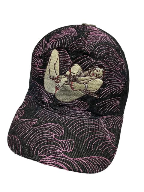 Other Designers FYE🔥RMC Nude Girl Embroidered Tattoo Wear Denim Full Cap