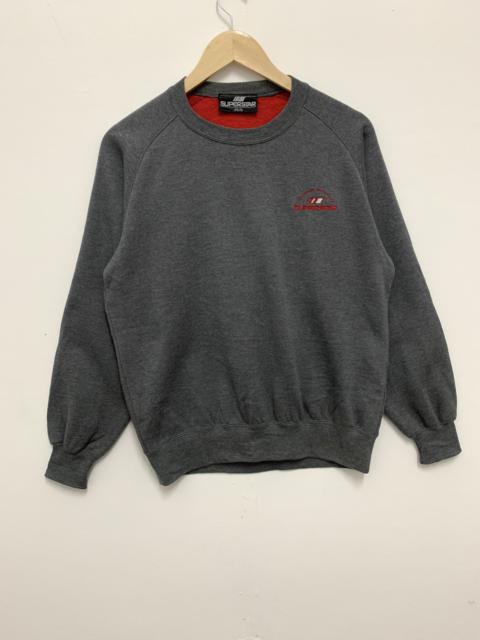 Other Designers Vintage - Vtg Superstar Mizuno Sweatshirt Grey Medium