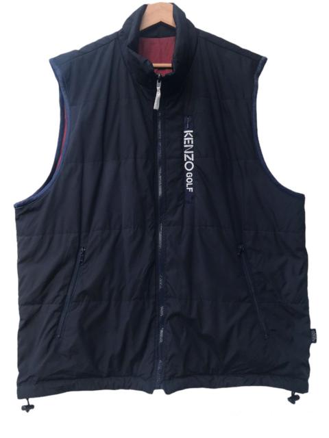 KENZO Kenzo Golf Reversible Vest Jacket Size 5