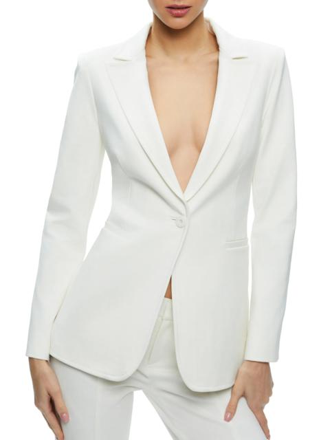 Alice + Olivia Breann Fitted Blazer