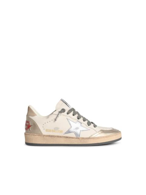 Golden Goose Golden Goose 'Ball-Star' White Leather Sneakers Women