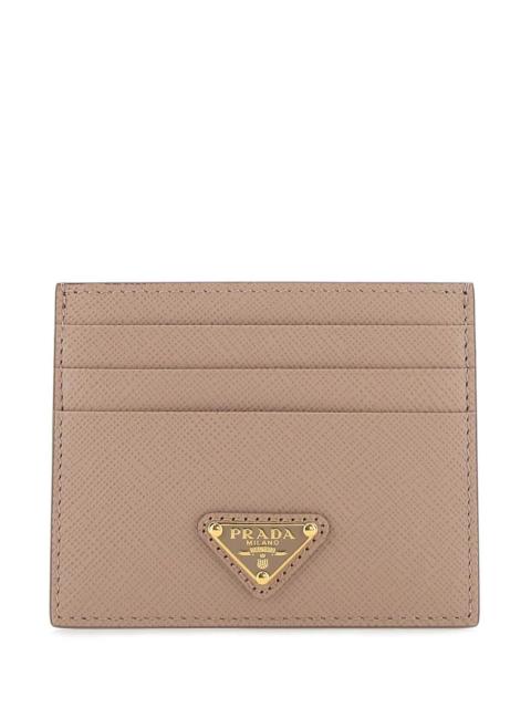 Prada Prada Women Powder Pink Leather Card Holder