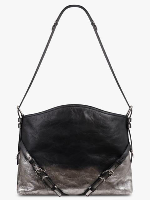 Givenchy VOYOU GRADIENT MEDIUM BAG | SILVER/BLACK