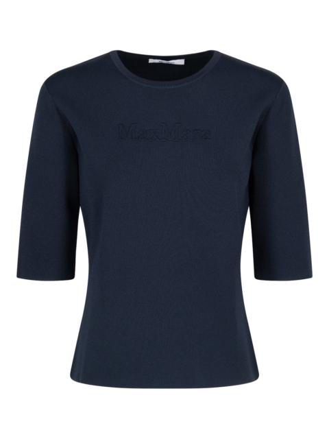 Max Mara Max Mara Women Knitted Jersey Short-Sleeved Top