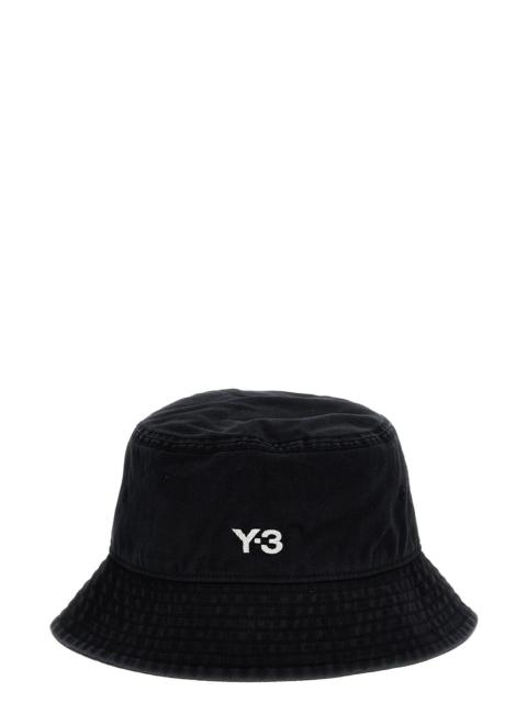 Y-3 Logo embroidery bucket hat