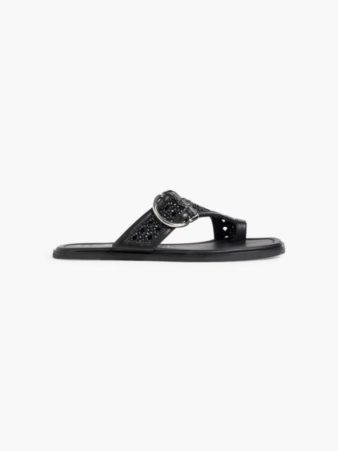 3.1 Phillip Lim Z-Strap macramé leather sandals