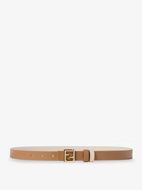 FENDI Fendi Ff Leather Belt