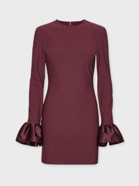 ROTATE Dreess Frill Sleeved Mini  Red/Pink