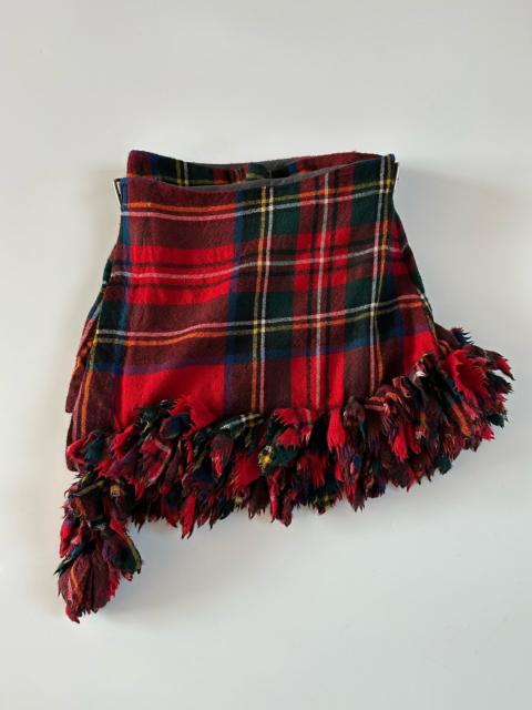 Comme Des Garçons Comme Des Garcons Rei Kawakubo 2000 runway show piece, heavyweight three-dimensional pleated mini sk