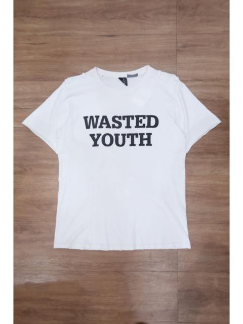NUMBER (N)INE Number Nine - S/S 06 - "Wasted Youth" Slogan Tee