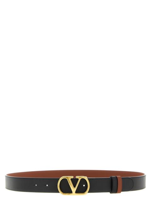 Valentino Valentino Garavani Men Valentino Garavani Reversible Vlogo Belt