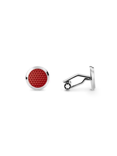 Montblanc Cufflinks Meisterstück Red